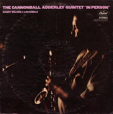 Cover of The Cannonball Adderley Quintet "In Person"