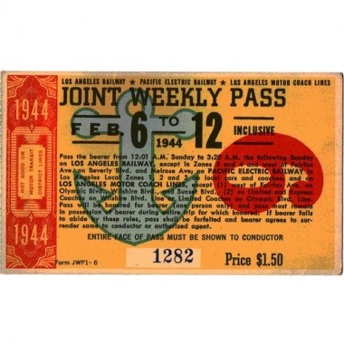 Picture of a public transportation ticket from attached website, usually for a train or bus.