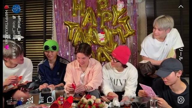 JO1 インスタライブ 20250623②【🍓HAPPYTAKUMIDAY🩷】