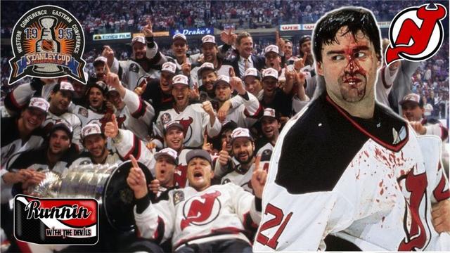 NJ Devils 1995 Stanley Cup Championship 30th Anniversary with RANDY MCKAY