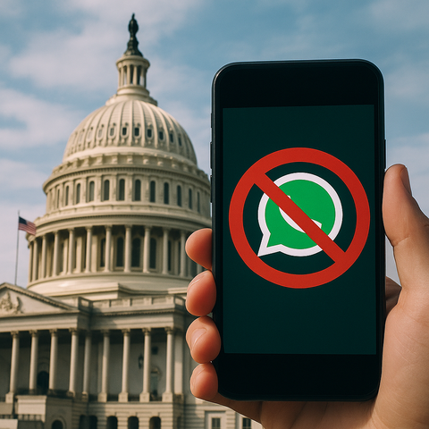 U.S. House Bans WhatsApp on Gov Devices Citing "High-Risk" Security Flaws