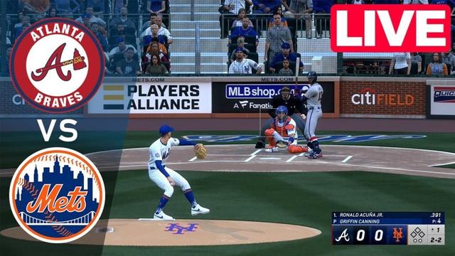 MLB LIVE🔴 New York Mets vs Atlanta Braves - Jun 23, 2025 | Full Game MLB 2025 EN VIVO