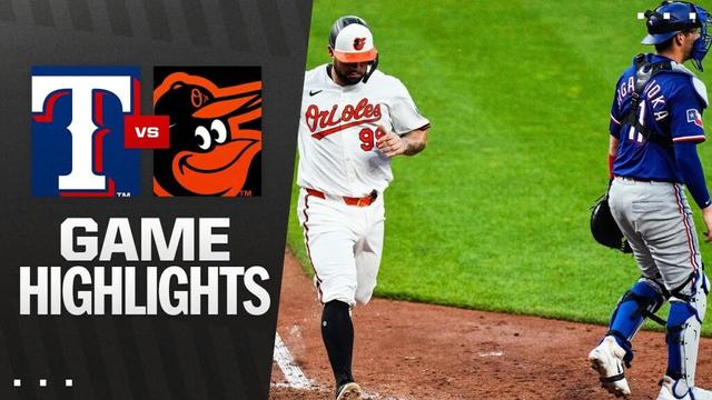 Rangers vs. Orioles Game Highlights (6/23/25) | MLB Highlights