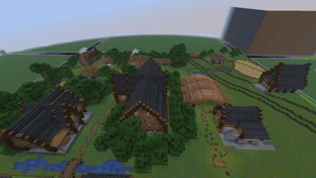 not much of a builder but here is some stuff about my town