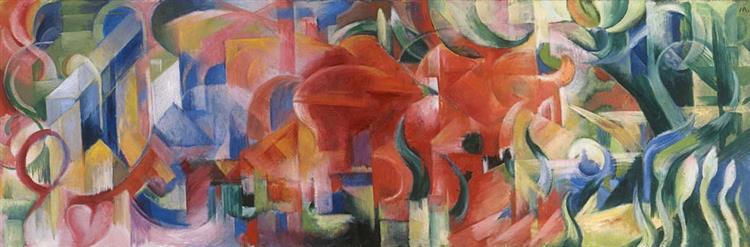 Former som leker. Franz Marc