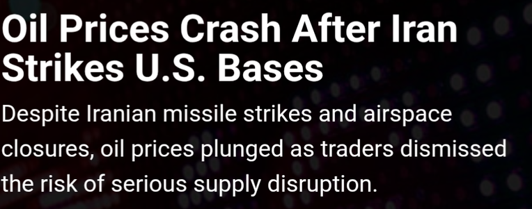 corresponding news headline stating the same thing