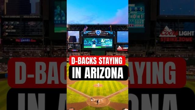 BREAKING 🚨: D-backs’ Chase Field Renovation Bill APPROVED by State House