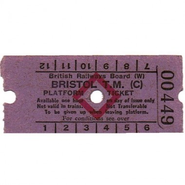 Picture of a public transportation ticket from attached website, usually for a train or bus.