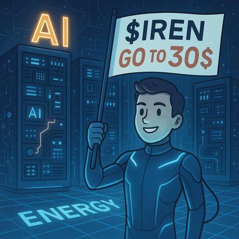 $IREN bestes Preis-Leistungs-Verhältnis für US-Rechenzentren AI 30>100$
