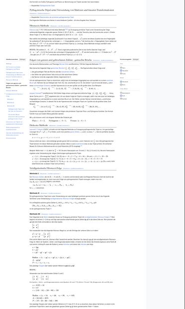 1.
Der Screenshot ist unübersichtlich, um zu zeigen, dass herkömmliche Methoden viel, viel komplizierter sind. Außerdem liefern nicht alle Methoden alle Tripel. Bitte gehen Sie auf Seite https://de.wikipedia.org/wiki/Formeln_zur_Erzeugung_pythagoreischer_Tripel an, um die leserliche Version zu sehen.