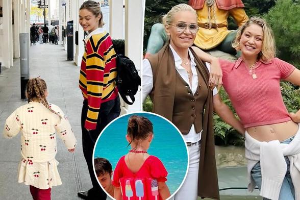 Yolanda Hadid claps back after posting 'inappropriate' pic of Gigi's daughter Khai