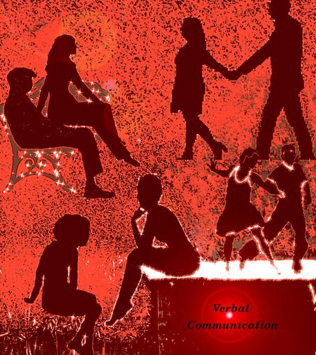 #fotovorschlag „Kommunikation“
Mehre Menschen, als schwarze Silhouetten (Scherenschnitt) dargestellt, treffen sich um zu reden, tanzen oder auf andere zu warten.
Der Hintergrund ist dunkelrot mit schwarz gesprenkelt.