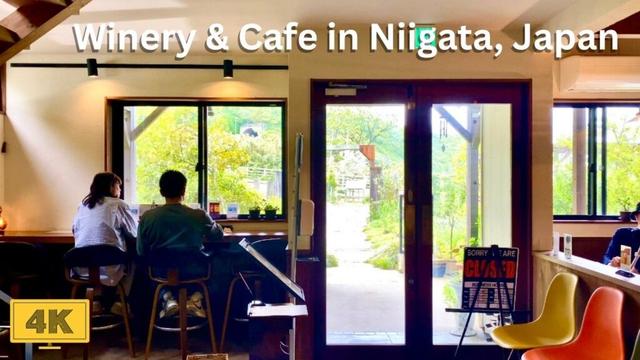 [4K] Virtual Tour in JAPAN | An Amazing Winery & Cafe in Niigata