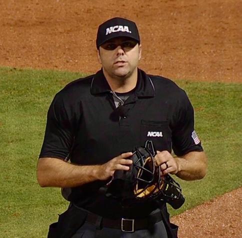 Shrewsbury's Brian Marine umps Regionals & Super Regionals