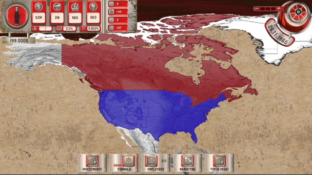 WHAT IF Cola overtook whiskey at the year 1865