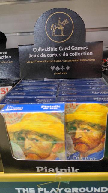 Collectible Card Games
Vincent Van Gogh on the cover.