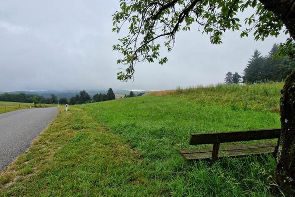 Blick von der Hohenwarther Höhe.