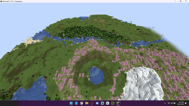 I found a cute Cherry-Grove crater!