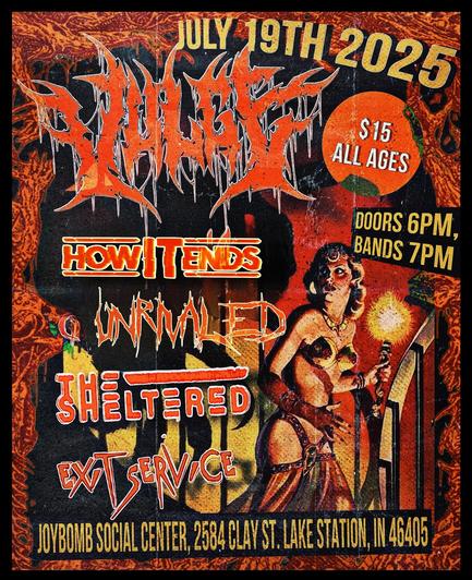 Vulge, How It Ends, Unraveled, The Sheltered, Exit Service