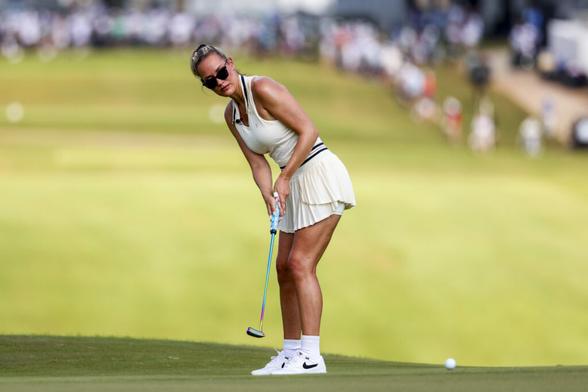 ATLANTA, GEORGIA - AUGUST 28: Paige Spiranac