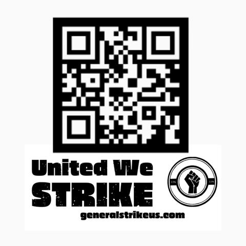 QR code for the Generalstrikeus.com.
