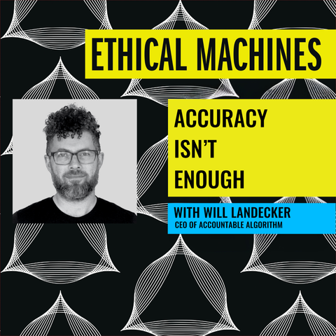 Screenshot from an episode of the podcast Ethical Machines.