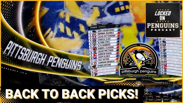 BREAKING: Penguins get the 12th overall pick from New York!