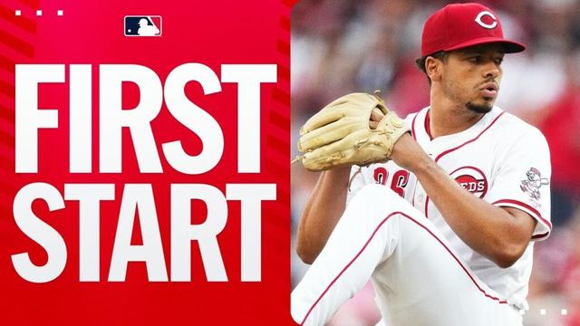 HISTORIC DEBUT! Chase Burns struck out the first 5 batters he faced & 8 total in his MLB debut!