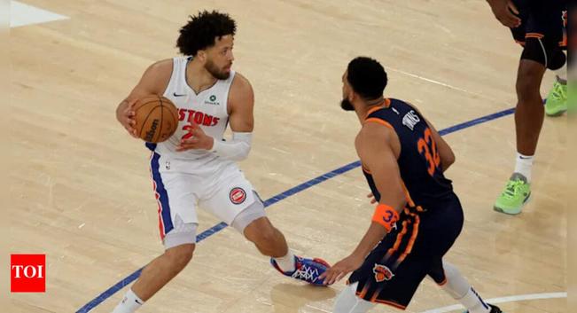 Detroit Pistons fend off Jalen Brunson’s dominance to edge New York Knicks in NBA playoff Game 2 | NBA News