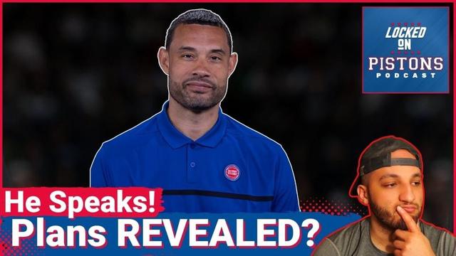 Detroit Pistons Trajan Langdon REVEALS Offseason Plans | Will Detroit Make Any Moves This Summer?