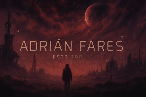 Portada Sitio Web y Blog El Sabañon de Adrián Gastón Fares Novelas Ciencia Ficción Terror Supenso Romance 2025 Literatura Argentina Contemporánea