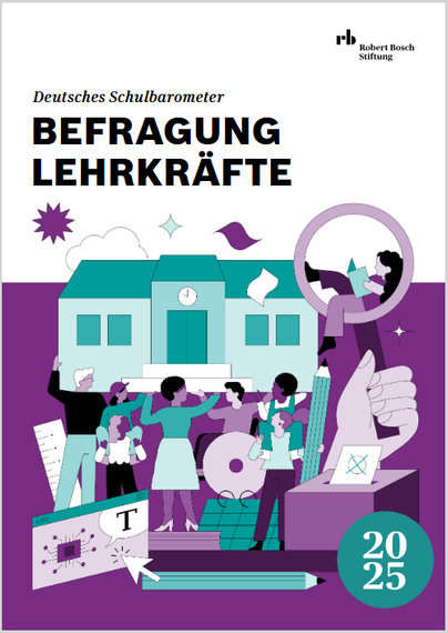Cover des Deutsches Schulbarometer
BEFRAGUNG LEHRKRÄFTE 2025