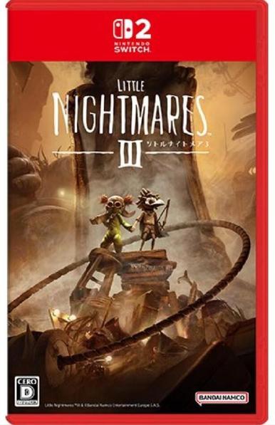Little Nightmares III Switch 2 version jap sans mention d’une GameKey Card