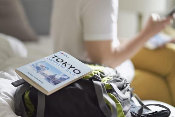 Foreign tourist in Tokyo