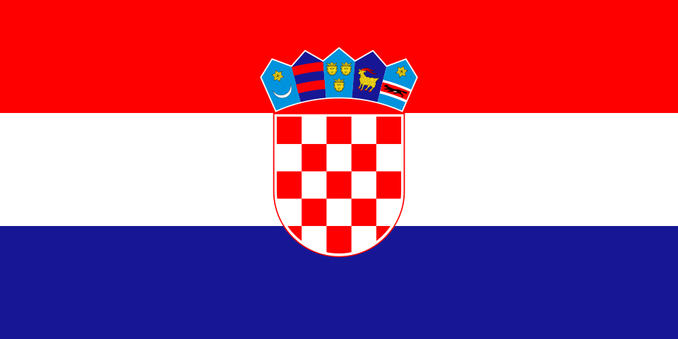 Flag of Croatia. Credit: Government of Croatia.