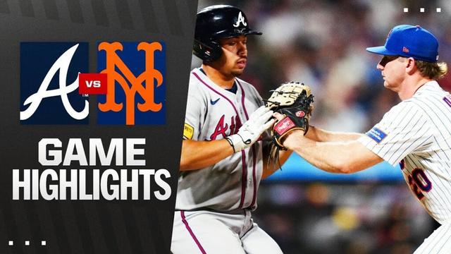 Braves vs. Mets Game Highlights (6/24/25) | MLB Highlights