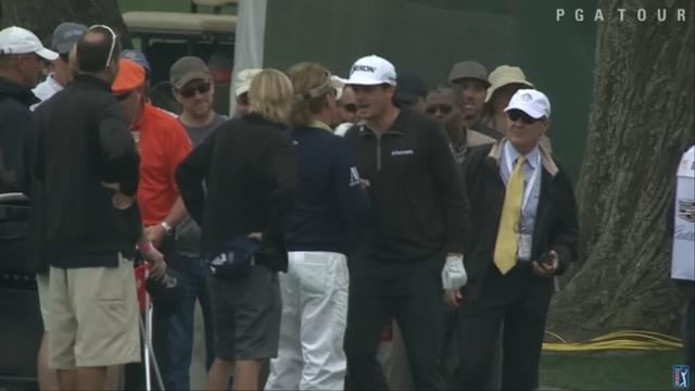 'Don't tell me to shut up' - Furious Keegan Bradley squared up with Ryder Cup star in heated row