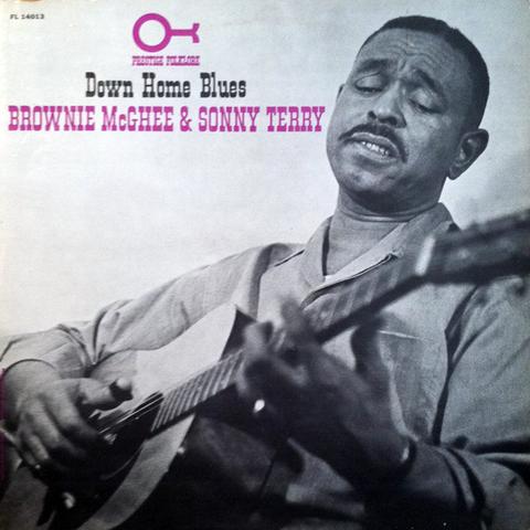 Sonny Terry & Brownie McGhee – Down Home Blues LP cover