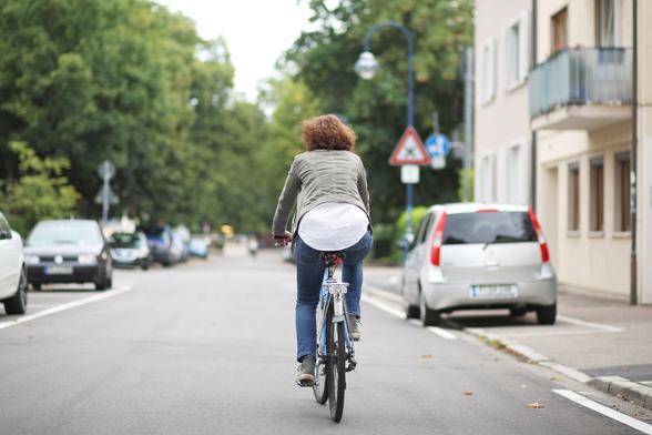 Das Projekt RULES erforscht Ursachen und Motive von Regelverstößen im Radverkehr. Foto: Sandra Meyndt / Universität Freiburg