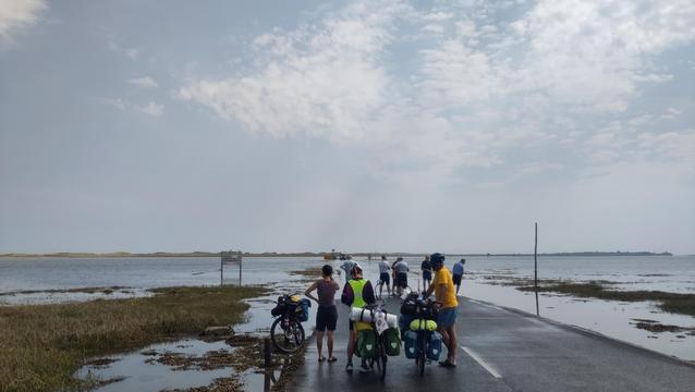 Velos vor Holy Island