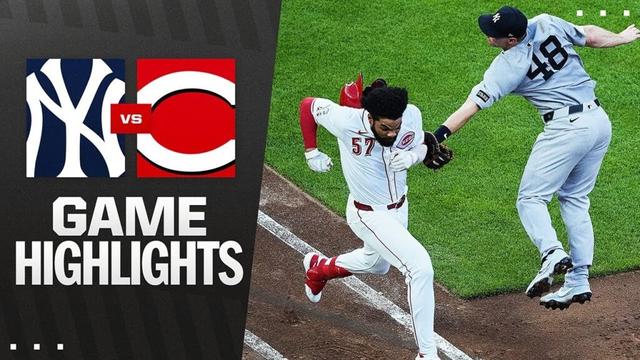 Yankees vs. Reds Game Highlights (6/24/25) | MLB Highlights