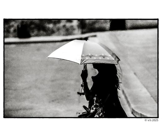 Girl with an umbrella