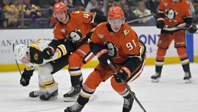 Leo Carlsson scores twice and Ducks send Bruins to another loss, 6-2