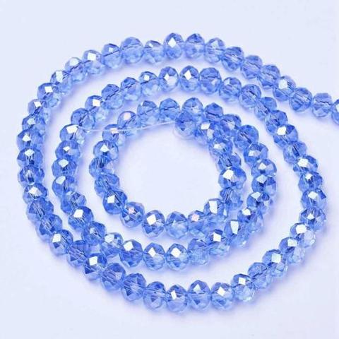 4mm x 3mm Light Sapphire AB Crystal Rondelle Beads from beadmonster.co.uk 

perfect for bead jewellery and threading, hoop art, embroidery, yarn and textile embellishment

tap the LinkTree in our profile, select Bead Monster, then scroll down the menu to our Crystal Beads page or visit beadmonster.co.uk ~ our prices include UK Postage and Packing with a low minimum order 

customers in EU countries and Northern Ireland : please email us first before placing an order as new GPSR regulations apply from 13/12/24

#BeadMonster #Beads #EverythingsBetterWithBeads #CrystalRondelleBeads #BlueAesthetic