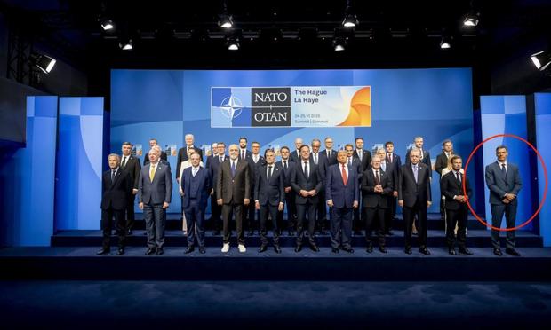 Mandatory Credit: Photo by Robin Utrecht/Shutterstock (15373166q)
NATO chief Mark Rutte met US President Donald Trump during a group photo at the World Forum. The Netherlands is hosting the 2025 NATO summit.
NATO Summit, Day 2, The Hague, The Netherlands - 25 Jun 2025 (Robin Utrecht/Shutterstock)