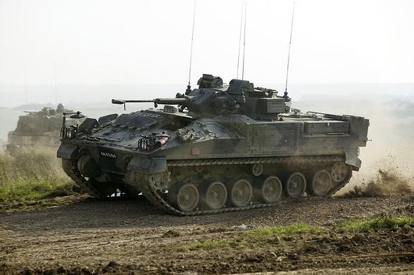 Photo if a Warrior IFV