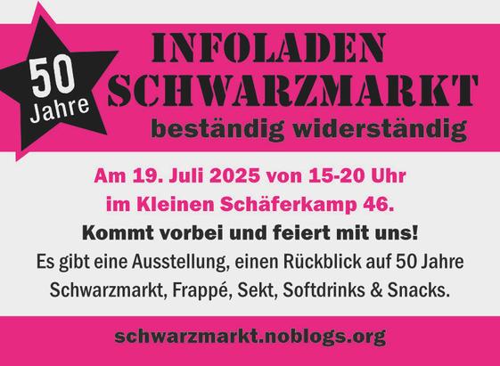 50 Jahre Schwarzmarkt