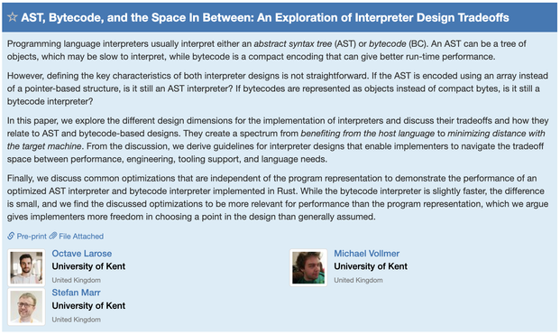 Screenshot of paper abstract, accessible via the link
