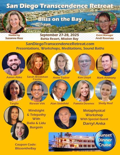 San Diego Transcendence Retreat - Sunday, September 28, 2025, 8 a.m. to 6 p.m.