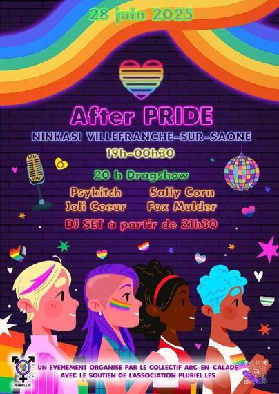 Afterpride à Villefranche à partir de 19h le 28 juin